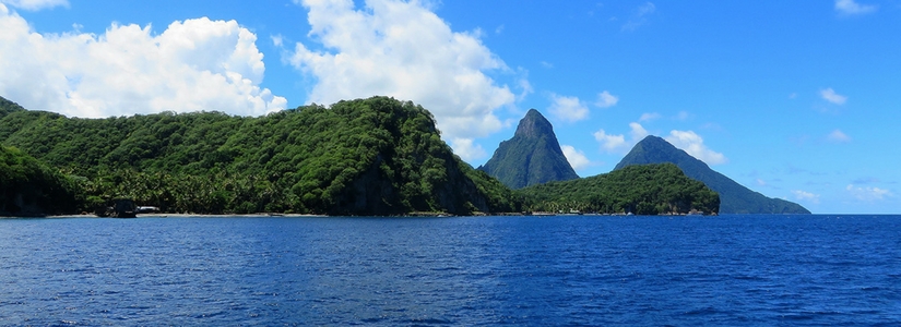 petit piton, gros piton, st lucia, cerlac